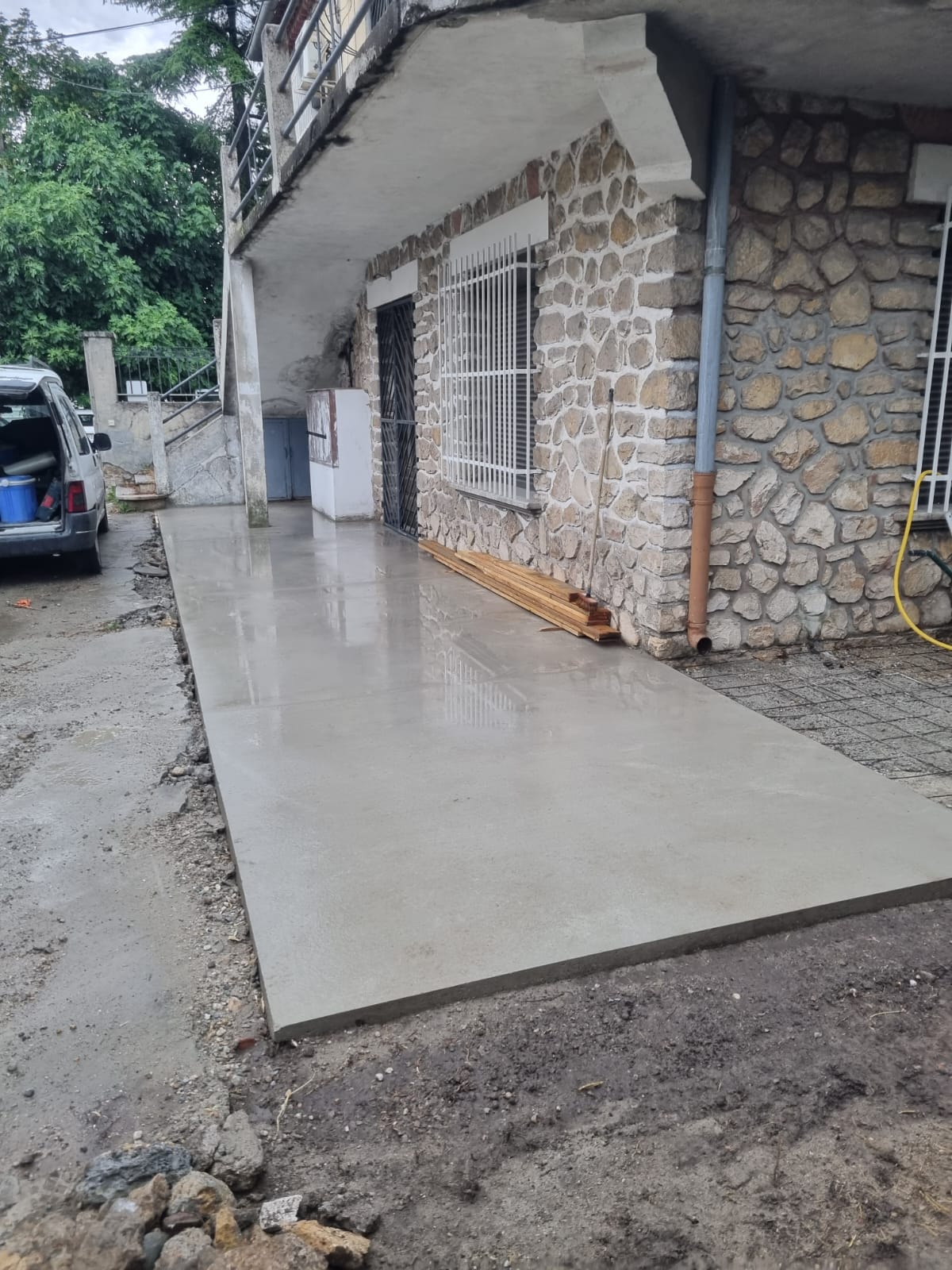 Dalle béton – chantier Vaucluse