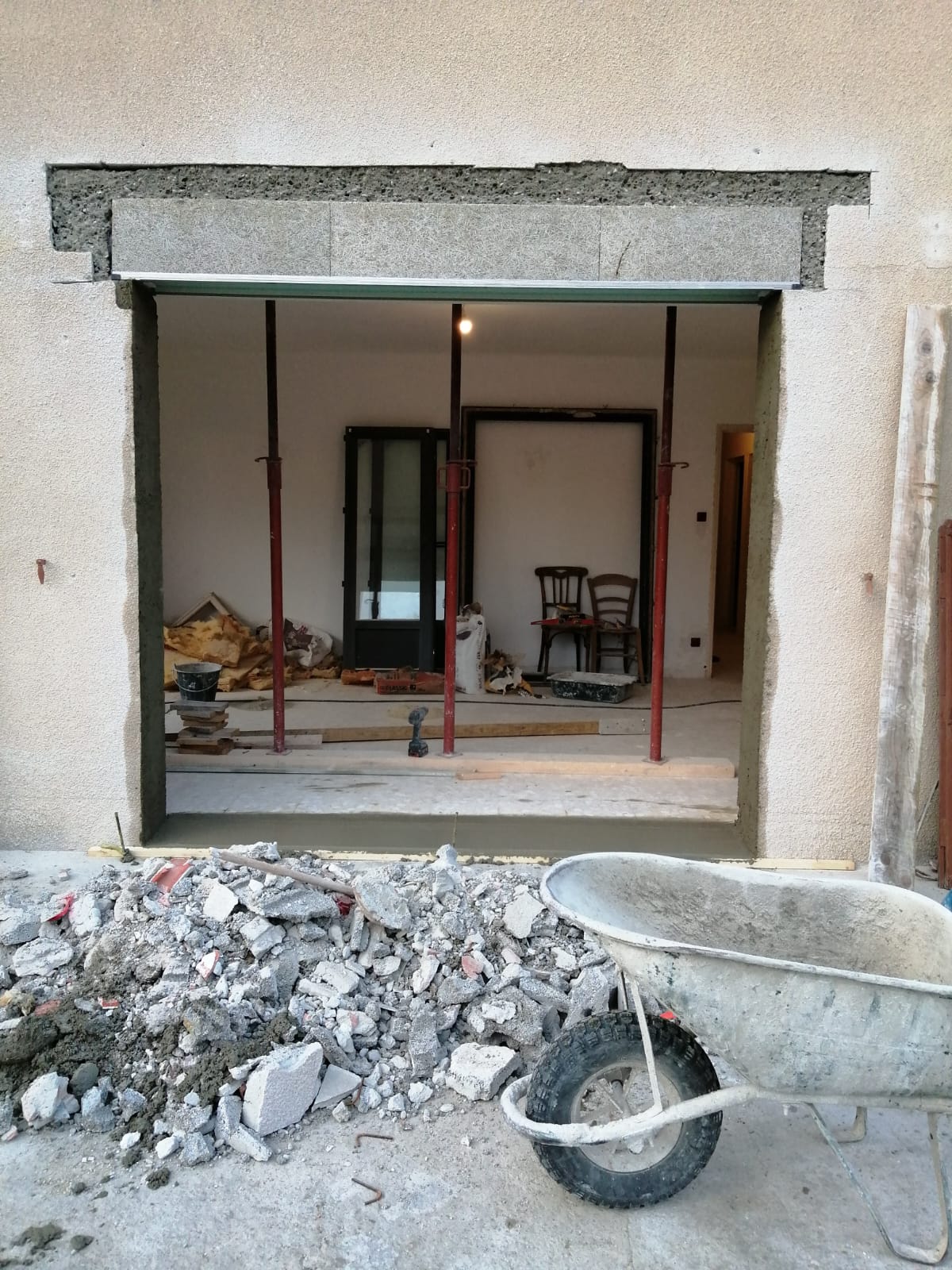 Ouverture de fenêtre – gros œuvre