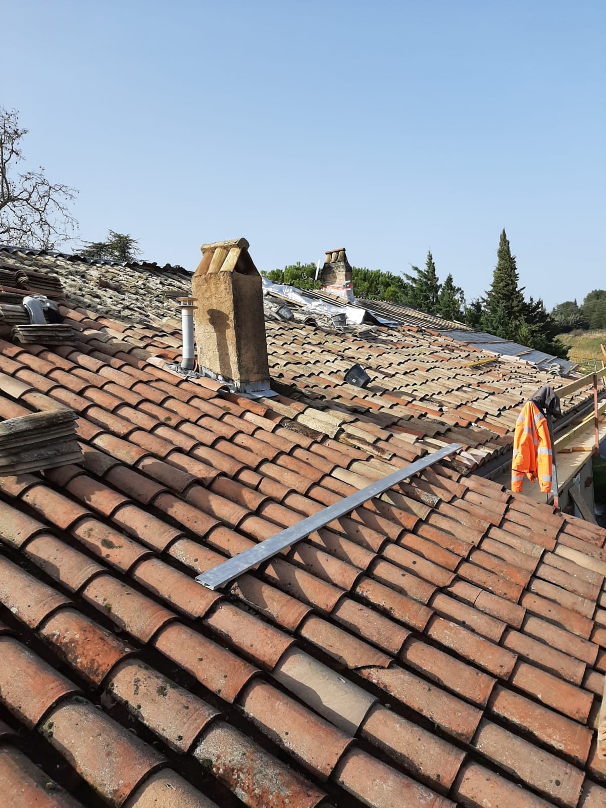 Piscine extérieure – aménagement Nyons