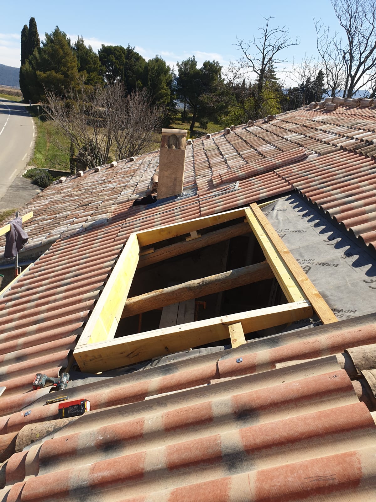 Maçonnerie artisanale réalisation Nyons